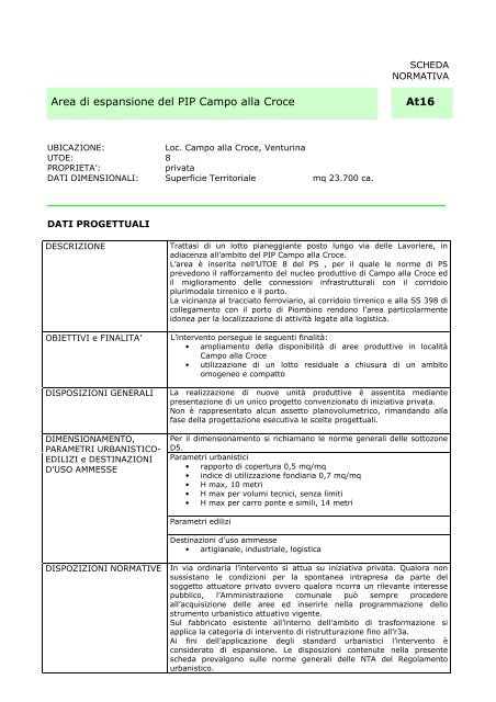 Schede normative in versione pdf - Unione dei Comuni del ...