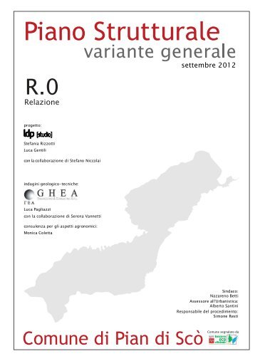 Relazione - Unione dei Comuni del Pratomagno