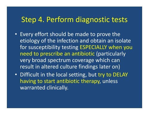 Principles in antimicrobial therapy - Pediatric Infectious Disease ...