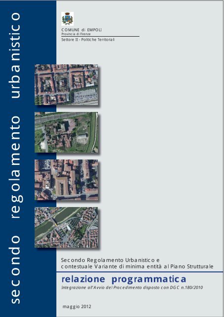 Relazione Programmatica - Unione dei Comuni del Pratomagno