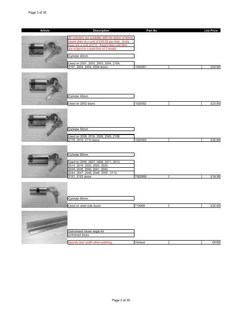 spare parts catalogue - Sparesmaster