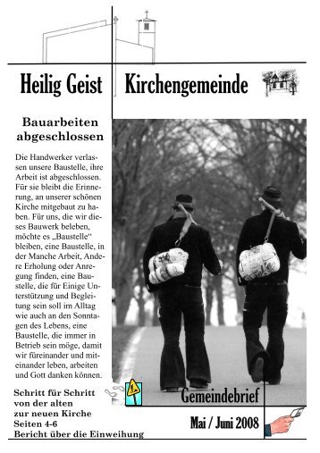 Gemeindebrief 04 bis 06 / 2008 (als PDF Datei) - Heilig Geist ...