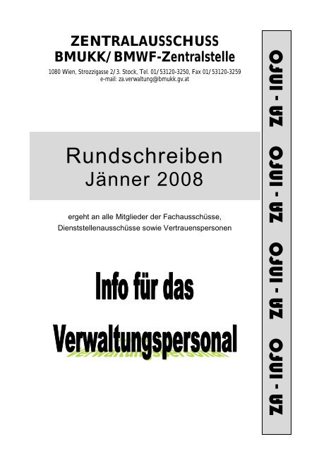 Rundschreiben Jänner 2008 - zaverwaltung.at