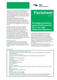 Factsheet - GGD Rotterdam-Rijnmond