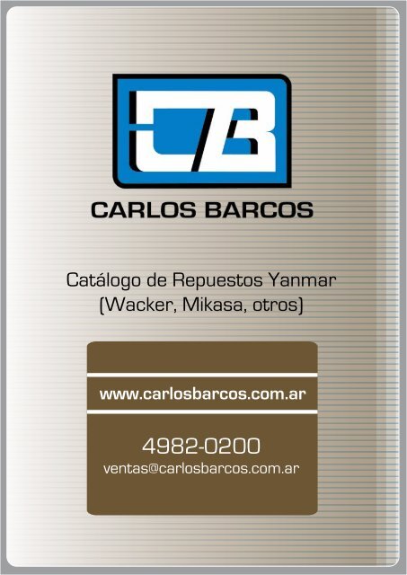 CatÃ¡logo de Repuestos Yanmar (Wacker, Mikasa, otros)