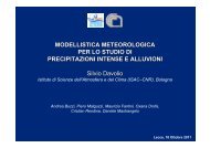 MODELLISTICA METEOROLOGICA PER LO STUDIO ... - ISAC - Cnr