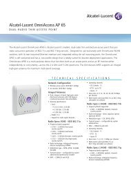 Alcatel-Lucent OmniAccess AP 65