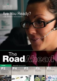 Are You Ready? - the Motor Insurers' Bureau