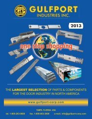 hollow metal parts catalog - Gulfport Industries Inc.