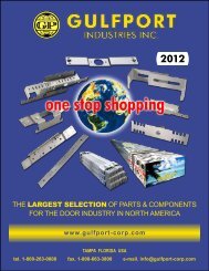 hollow metal parts catalog - Gulfport Industries Inc.