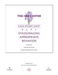 Encouraging Appropriate Behavior - The IRIS  Center - Vanderbilt ...