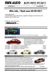 Blitz Info 29 2011 - miniauto Andreas Bunte KG