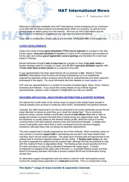 HAT News Sept 07.pdf - HAT International Ltd