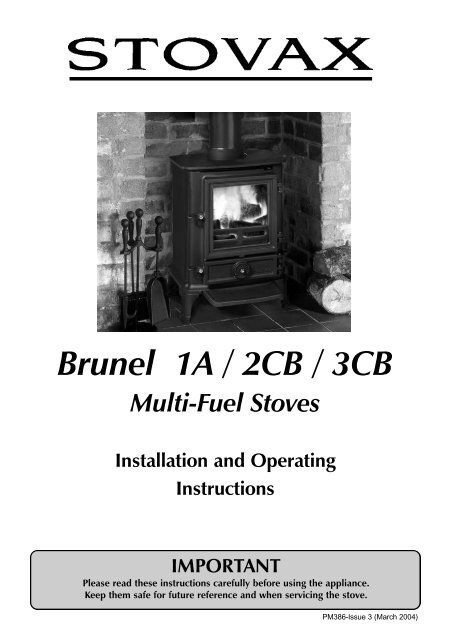Brunel 1A / 2CB / 3CB - myBoiler.com