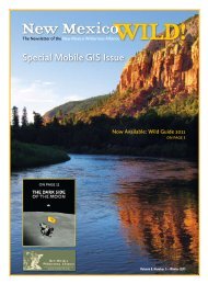 Special Mobile GIS Issue - New Mexico Wilderness Alliance