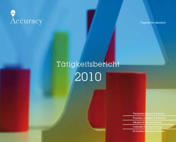 TÃ¤tigkeitsbericht - Accuracy