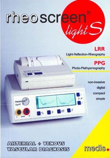 Brochure for RheoScreen lightS - MEDIS Medizinische MeÃƒÂŸtechnik ...