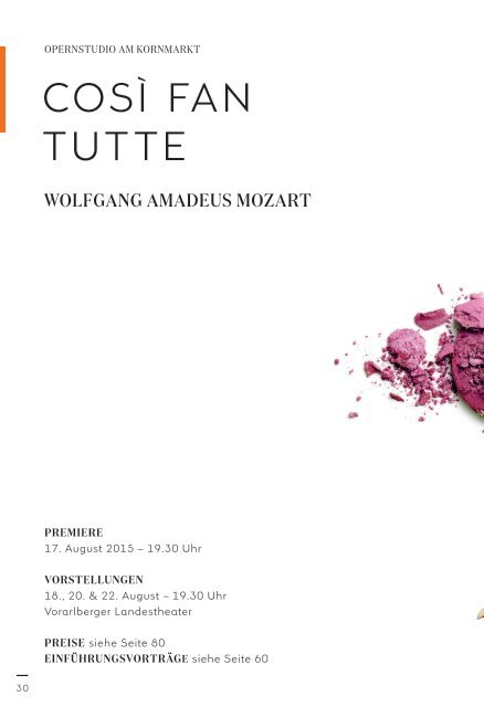 Festspielprogramm 2015