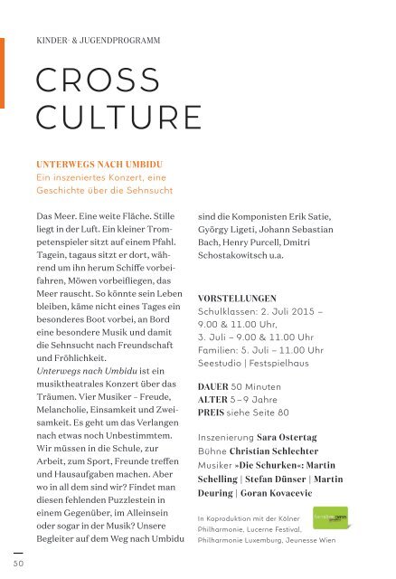 Festspielprogramm 2015