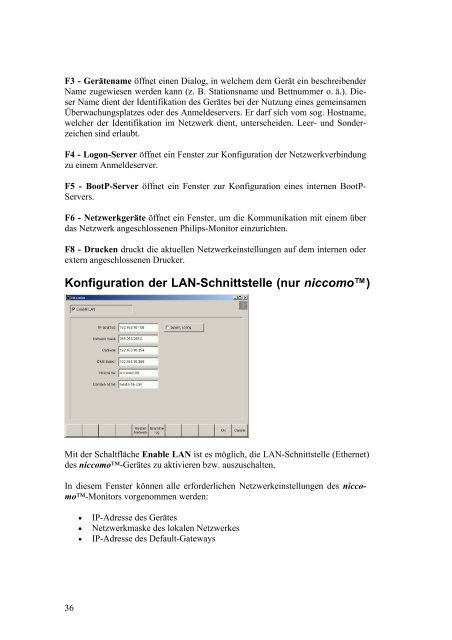 Software-Handbuch - MEDIS Medizinische MeÃƒÂŸtechnik GmbH