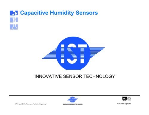 Humidity Circuit Application Notes - Innovative Sensor Technology