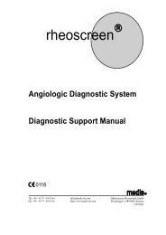 rheoscreen - MEDIS Medizinische MeÃƒÂŸtechnik GmbH