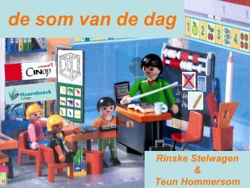 1.4 Som van de dag (pdf) - Steunpunt taal en rekenen mbo