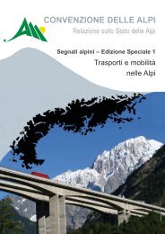 convenzione delle alpi - Alps Know-How - Cipra