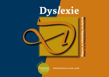 Brochure - Stichting Dyslexie Nederland