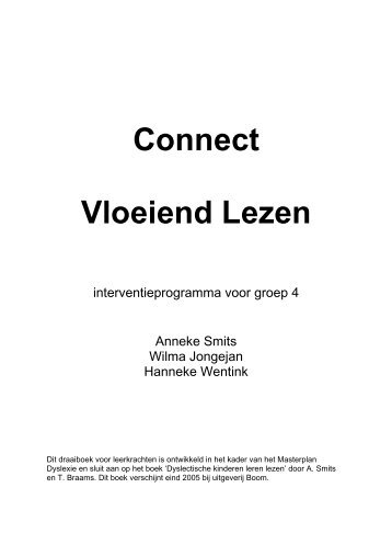 Connect Vloeiend Lezen - Masterplan Dyslexie