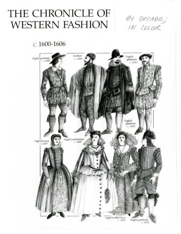 THE CHRONICLE OF WESTERN FASHION