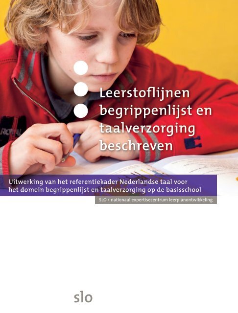 Leerstoflijnen begrippenlijst en taalverzorging beschreven ( 2 ... - Slo