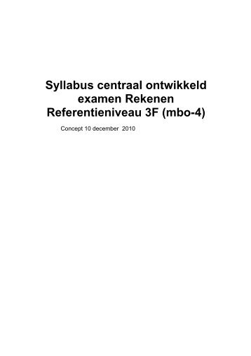 Oefenstof bij Water - Steunpunt taal en rekenen mbo