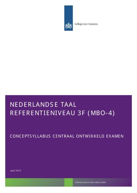 Nederlandse Taal Referentieniveau 3F (Mbo-4) - Marktplaats Mbo