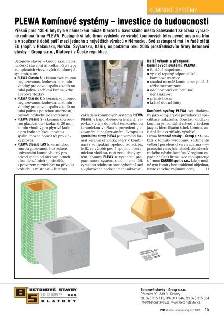 2006 stavebnÃ­ infozpravodaj - PSMCZ cz