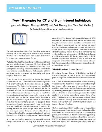 Download - TheraSuit Method Intensive Suit Therapy for Cerebral ...