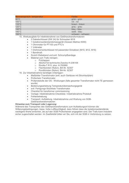 PDF-Datei-Inbetriebhinweise - Agentur Trafo-Umwelt