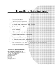 El conflicto Organizacional