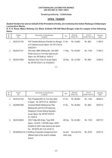 Bulletin 5-6-12.p65 - CLW Official Website