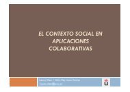 EL CONTEXTO SOCIAL EN APLICACIONES COLABORATIVAS - LITE