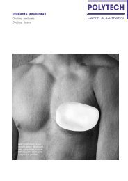 Implants pectoraux - POLYTECH Health & Aesthetics GmbH