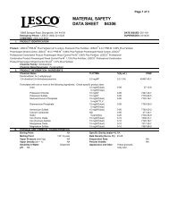 MATERIAL SAFETY DATA SHEET #4306 - LoveArboreal.com