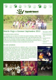 Boletín Viaje a Caranavi Septiembre 2013