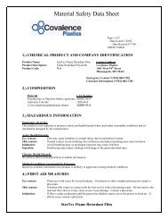 Material Safety Data Sheet - Aramsco