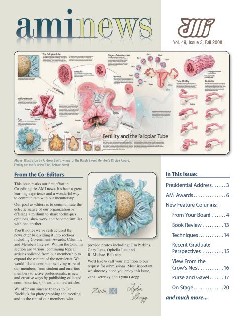 From the Co-Editors In This Issue: Presidential Address . . . . . . 3 AMI ...