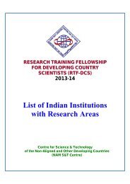 List of Indian institutions with Research Areas_RTFDCS 2013-14.pdf