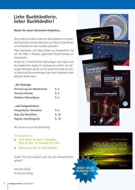 DAS UNIVERSUM ENTDECKEN - Oculum-Verlag