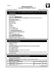 Safety Data Sheet - KEIM Mineral Paints Ltd