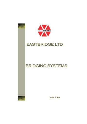 Eastbridge Bridging Systems Brochure