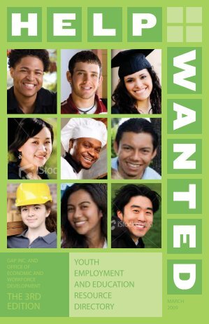 Youth Employment and Education Resource Directory